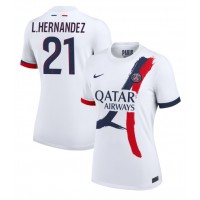 Paris Saint-Germain Lucas Hernandez #21 Vonkajší Ženy futbalový dres 2024-25 Krátky Rukáv